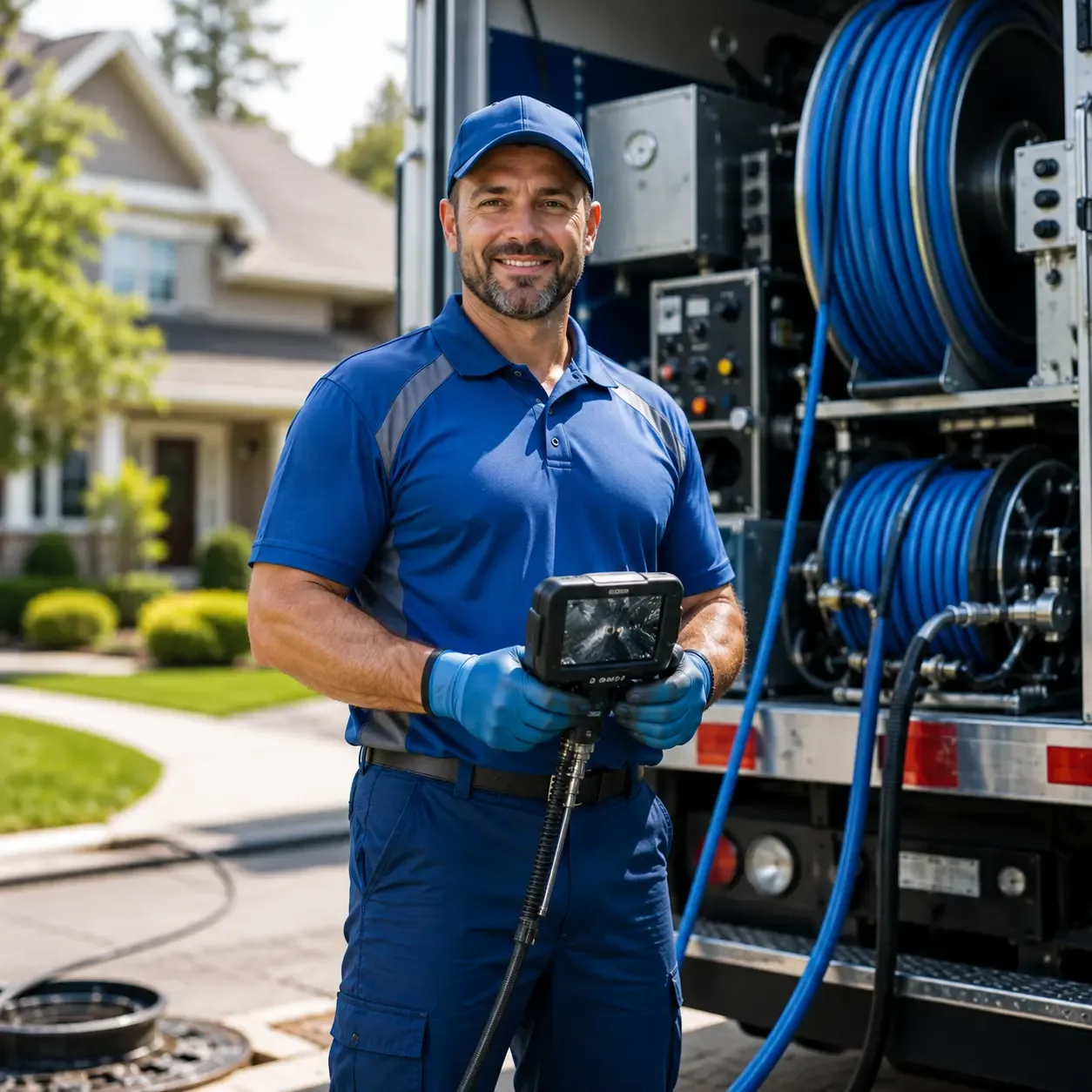 Local outdoor drain cleaning specialists in Willits, CA